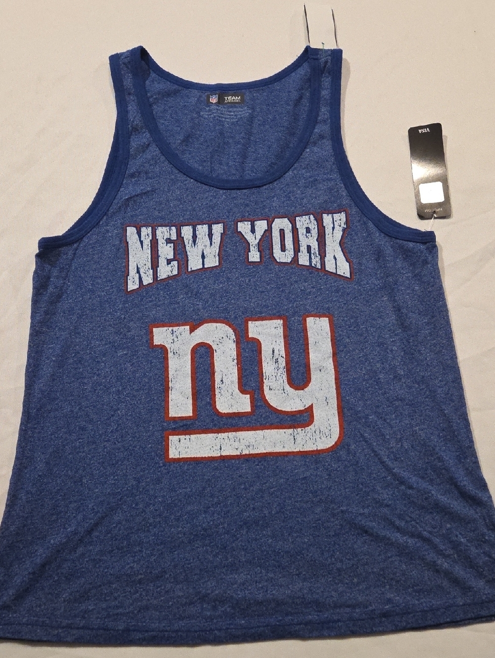 NFL New York Giants Blue Muscle Tee